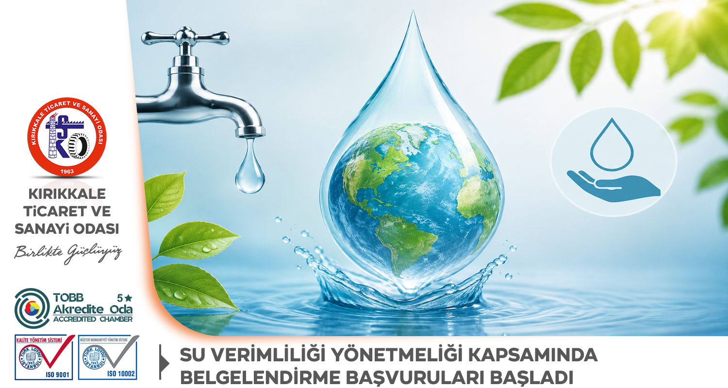 Su Verimlili�i Y�netmeli�i Kapsam�nda Belgelendirme Ba�vurular�