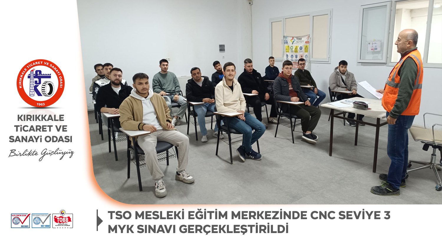 CNC MYK SINAVI